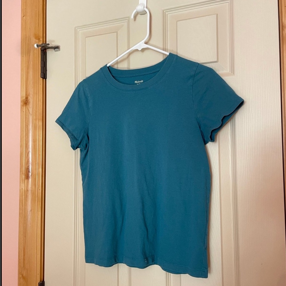 Madewell T-shirt ocean blue S